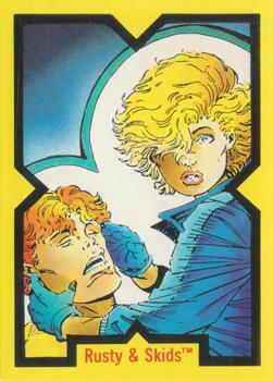 #7 Rusty & Skids - 1991 Marvel Comic Images X-Force