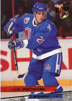 #7 Steve Duchesne - Quebec Nordiques - 1993-94 Ultra Hockey