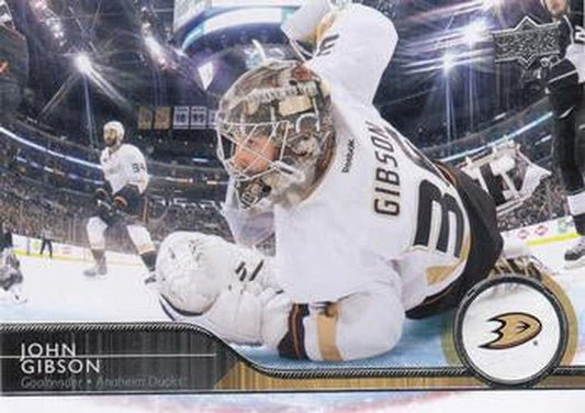 #7 John Gibson - Anaheim Ducks - 2014-15 Upper Deck Hockey