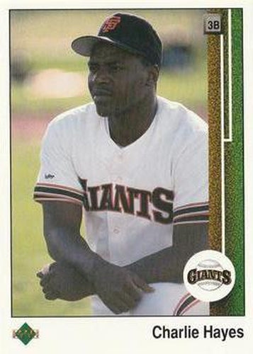 #707 Charlie Hayes - San Francisco Giants - 1989 Upper Deck Baseball