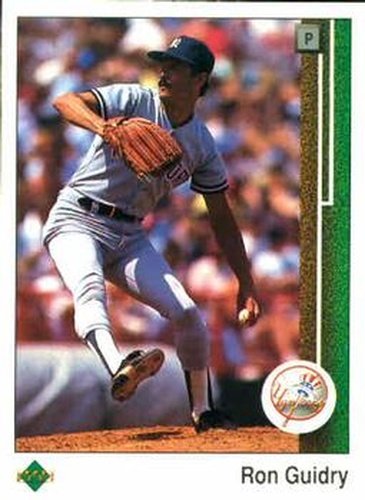 #307 Ron Guidry - New York Yankees - 1989 Upper Deck Baseball