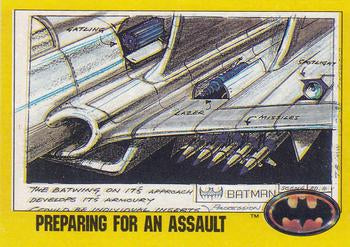 #207 Preparing for an assault - 1989 Topps Batman