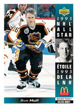#McD-07 Brett Hull - St. Louis Blues - 1993-94 Upper Deck McDonald's Hockey