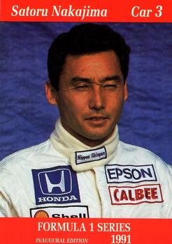 #7 Satoru Nakajima - Tyrrell - 1991 Carms Formula 1 Racing