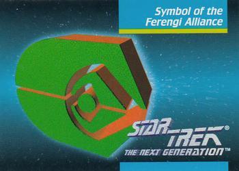 #81 Symbol of the Ferengi Alliance - 1992 Impel Star Trek: The Next Generation