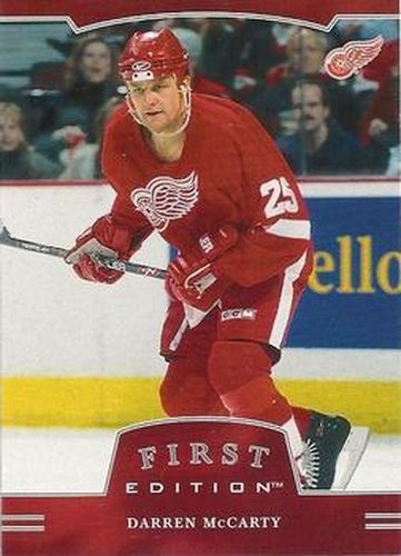 #81 Darren McCarty - Detroit Red Wings - 2002-03 Be a Player First Edition Hockey