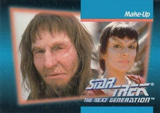 #83 Make-Up - 1992 Impel Star Trek: The Next Generation