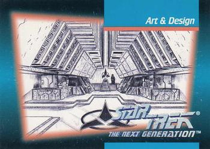 #85 Art & Design - 1992 Impel Star Trek: The Next Generation
