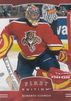 #89 Roberto Luongo - Florida Panthers - 2002-03 Be a Player First Edition Hockey