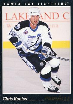 #8 Chris Kontos - Tampa Bay Lightning - 1993-94 Pinnacle Hockey