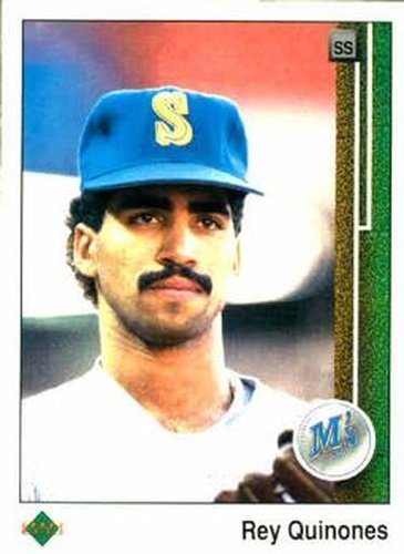 #508 Rey Quinones - Seattle Mariners - 1989 Upper Deck Baseball