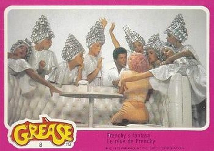 #8 Frenchy's Fantasy - 1978 O-Pee-Chee Grease