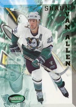 #8 Shaun Van Allen - Anaheim Mighty Ducks - 1995-96 Parkhurst International Hockey