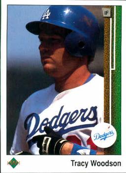 #108 Tracy Woodson - Los Angeles Dodgers - 1989 Upper Deck Baseball