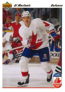 #8 Al MacInnis - Canada - 1991-92 Upper Deck Hockey