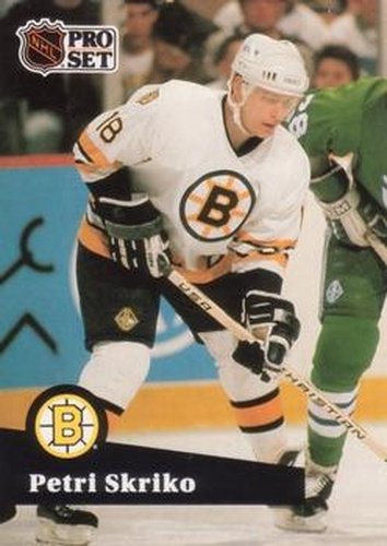#8 Petri Skriko - 1991-92 Pro Set Hockey