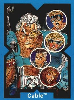#8 Cable - 1991 Marvel Comic Images X-Force