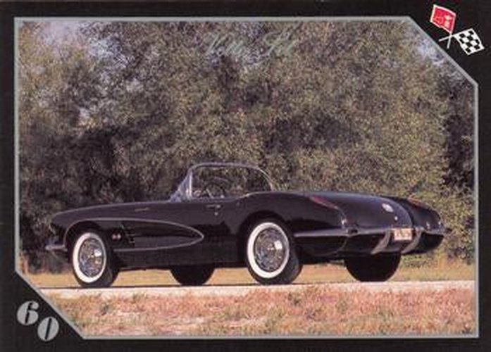 #8 1960 Corvette Convertible - 1991 Collect-A-Card Vette Set