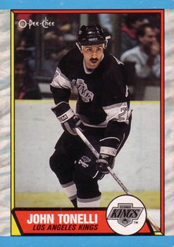 #8 John Tonelli - Los Angeles Kings - 1989-90 O-Pee-Chee Hockey