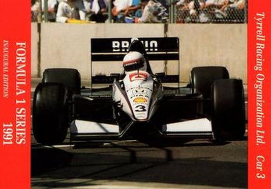 #8 Satoru Nakajima - Tyrrell - 1991 Carms Formula 1 Racing