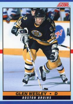 #8 Glen Wesley - Boston Bruins - 1990-91 Score Young Superstars Hockey
