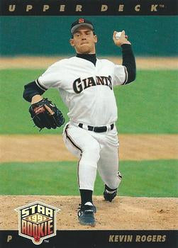 #8 Kevin Rogers - San Francisco Giants - 1993 Upper Deck Baseball