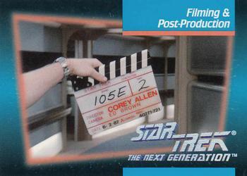 #91 Filming & Post-Production - 1992 Impel Star Trek: The Next Generation