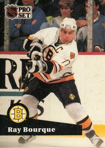 #9 Ray Bourque - 1991-92 Pro Set Hockey