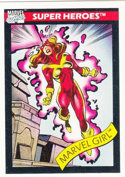 #9 Marvel Girl - 1990 Impel Marvel Universe