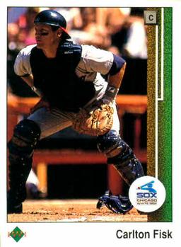 #609 Carlton Fisk - Chicago White Sox - 1989 Upper Deck Baseball