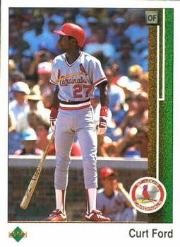 #309 Curt Ford - St. Louis Cardinals - 1989 Upper Deck Baseball