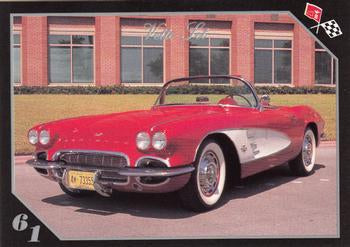 #9 1961 Corvette Convertible - 1991 Collect-A-Card Vette Set