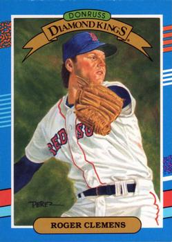 #9 Roger Clemens - Boston Red Sox - 1991 Donruss Baseball