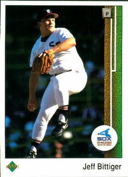 #509 Jeff Bittiger - Chicago White Sox - 1989 Upper Deck Baseball