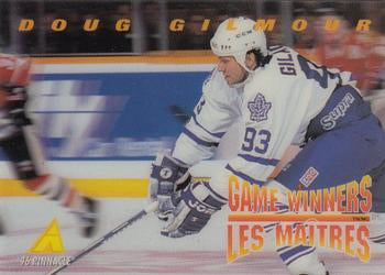 #McD-09 Doug Gilmour - Toronto Maple Leafs - 1995-96 Pinnacle McDonald's Game Winners Hockey