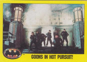 #209 Goons in Hot Pursuit! - 1989 Topps Batman