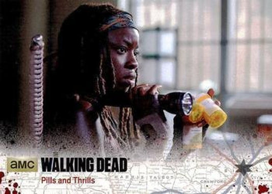 #9 Pills and Thrills - 2016 Cryptozoic The Walking Dead Season 4: Part 1