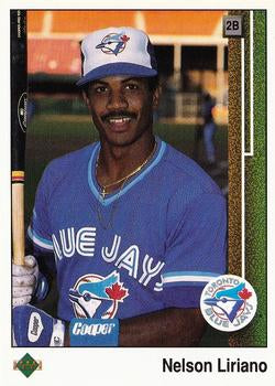 #109 Nelson Liriano - Toronto Blue Jays - 1989 Upper Deck Baseball