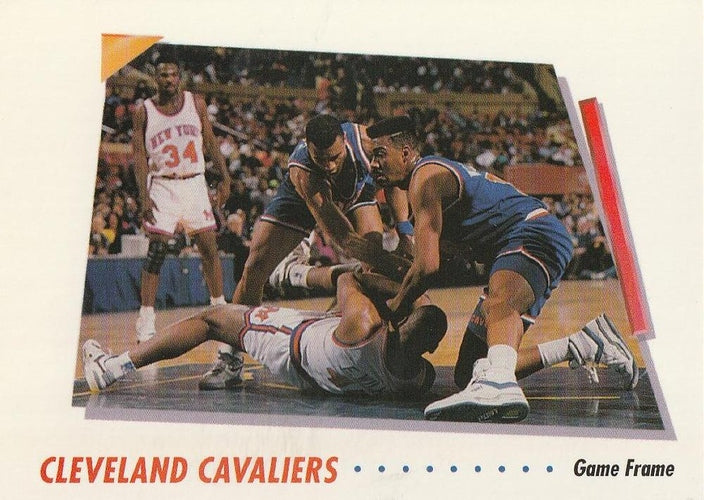 #409 Cleveland Cavaliers - Cleveland Cavaliers - 1991-92 SkyBox Basketball