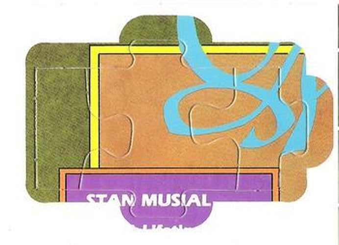 #10-12 Stan Musial - St. Louis Cardinals - 1988 Donruss - Stan Musial Puzzle Baseball