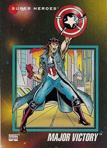 #10 Major Victory - 1992 Impel Marvel Universe