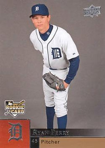 #1006 Ryan Perry - Detroit Tigers - 2009 Upper Deck Baseball