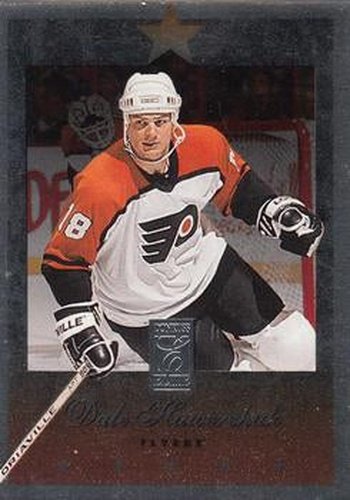 #100 Dale Hawerchuk - Philadelphia Flyers - 1995-96 Donruss Elite Hockey