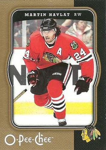 #100 Martin Havlat - Chicago Blackhawks - 2007-08 O-Pee-Chee Hockey