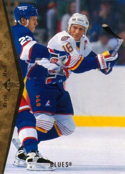 #100 Brett Hull - St. Louis Blues - 1994-95 SP Hockey