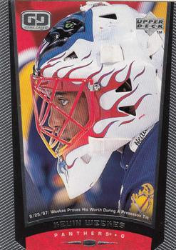 #100 Kevin Weekes - Florida Panthers - 1998-99 Upper Deck Hockey