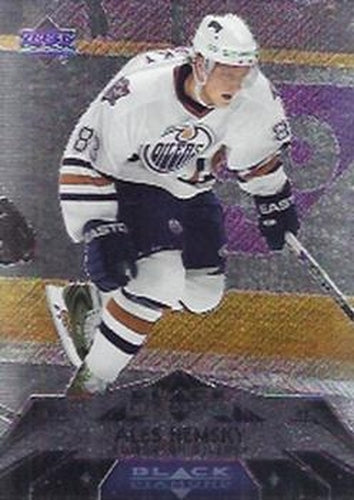#100 Ales Hemsky - Edmonton Oilers - 2007-08 Upper Deck Black Diamond Hockey