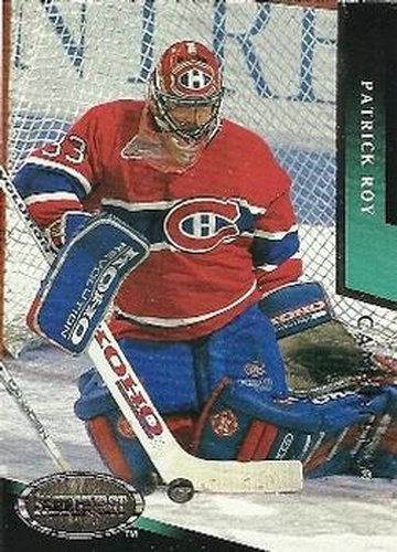 #100 Patrick Roy - Montreal Canadiens - 1993-94 Parkhurst Hockey