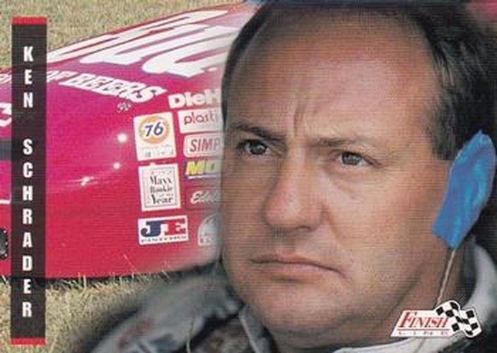 #100 Ken Schrader - Hendrick Motorsports - 1995 Finish Line Racing