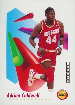 #100 Adrian Caldwell - Houston Rockets - 1991-92 SkyBox Basketball